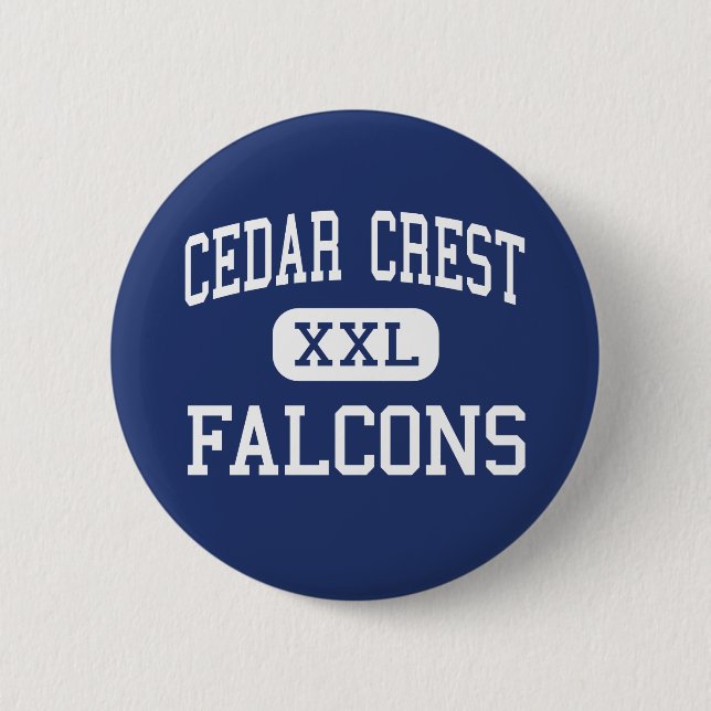 Cedar Crest - Falcons - High - Lebanon 2 Inch Round Button (Front)