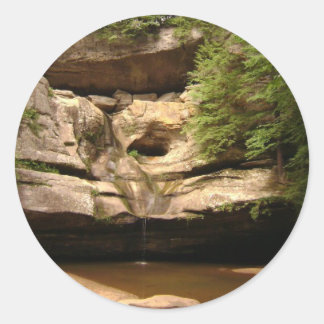 Cedar Falls Classic Round Sticker