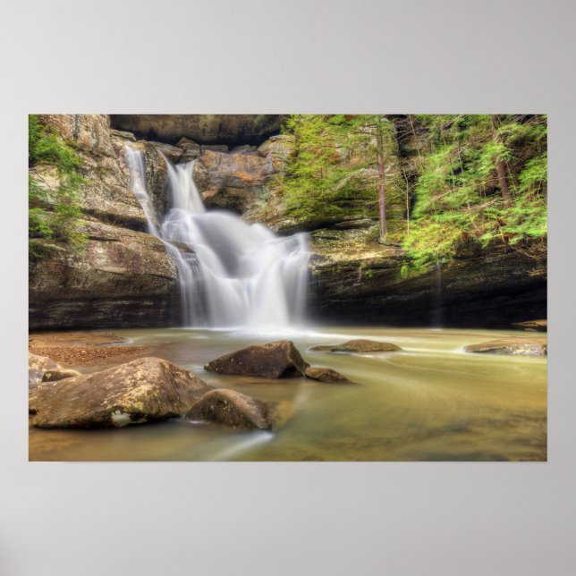 Cedar Falls Ohio   Print (Front)