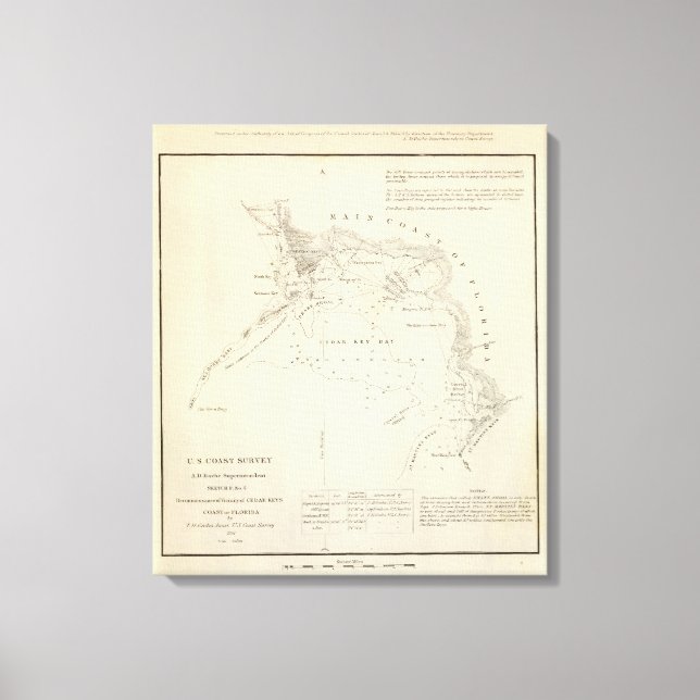 Cedar Keys, Fla Canvas Print (Front)