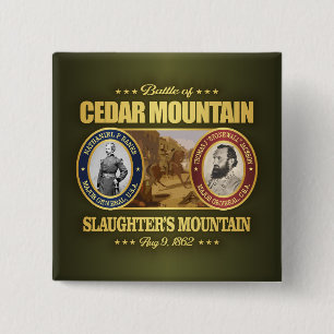 Cedar Mountain (FH2) 2 Inch Square Button