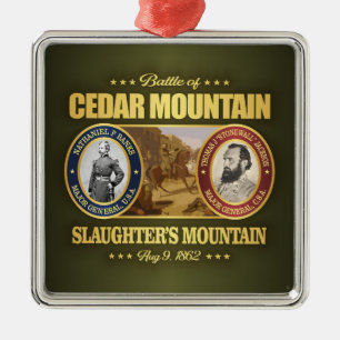 Cedar Mountain (FH2) Metal Ornament