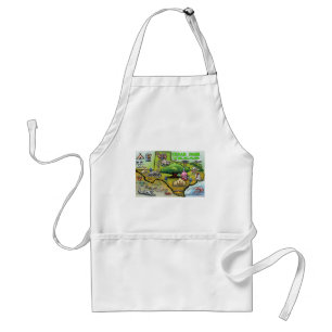 Cedar Park TEXAS Map Standard Apron