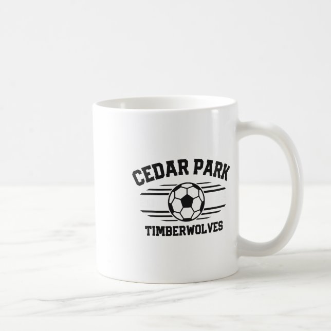 Cedar Park Timberwolves Soccer Ll 2025  Coffee Mug (Right)