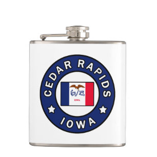 Cedar Rapids Iowa Hip Flask