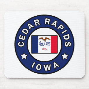 Cedar Rapids Iowa Mouse Pad