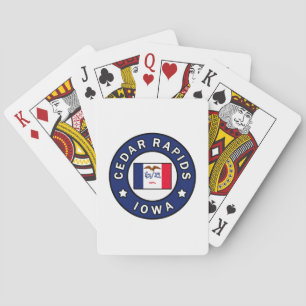 Cedar Rapids Iowa Playing Cards