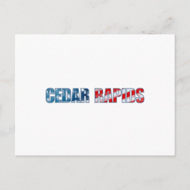 Cedar Rapids Postcard (Front)