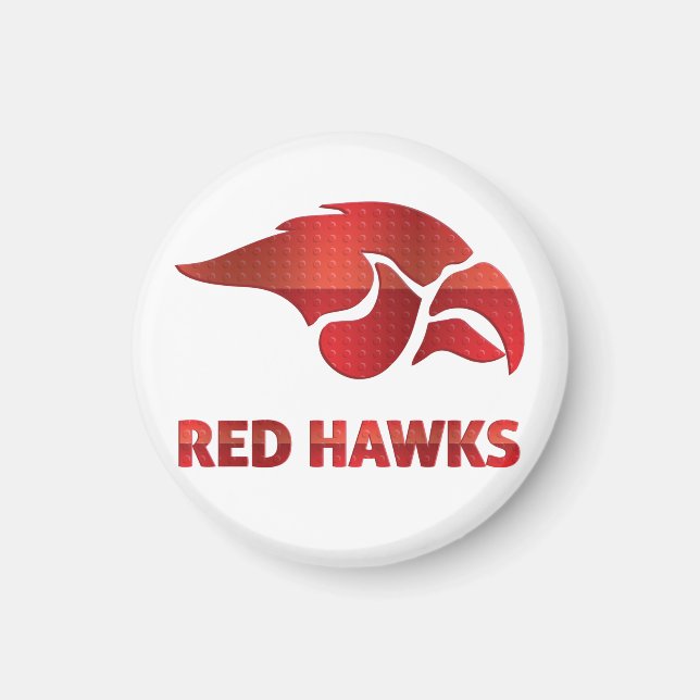 Cedar Springs Red Hawks #5 Magnet (Front)