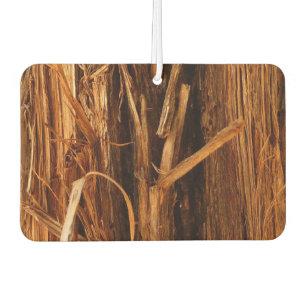 Cedar Textured Wooden Bark Look Air Freshener