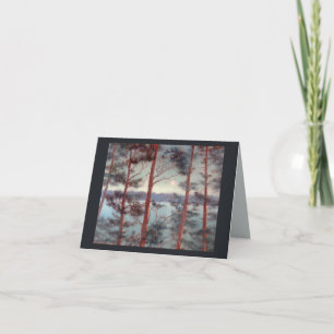 Cedar View Moonlight Card