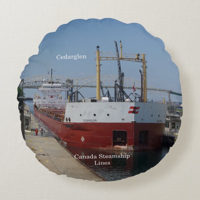 Cedarglen round pillow (Front)
