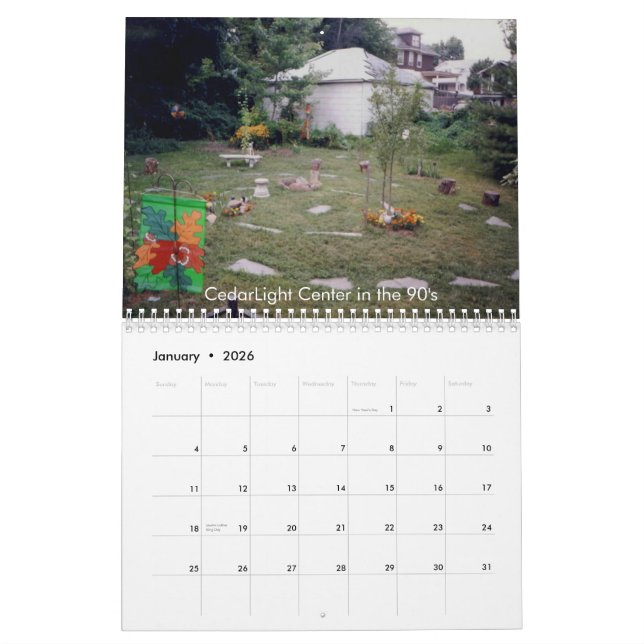 CedarLight Grove 2010 Calendar (Jan 2026)