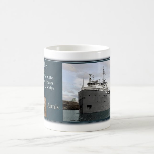 Cedarville 50th Anniversary sinking mug (Center)