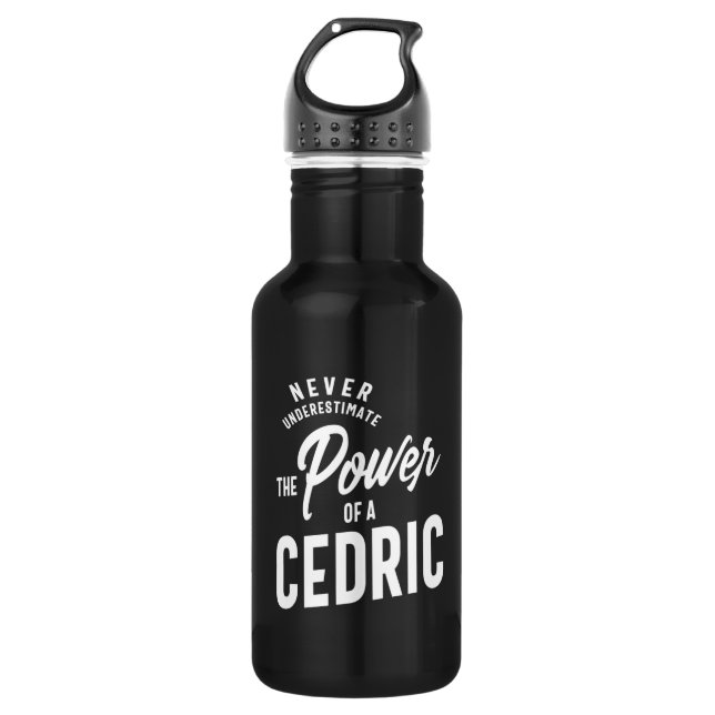 Cedric Personalized Name Birthday Gift 532 Ml Water Bottle (Front)
