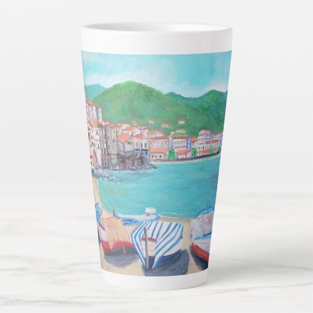 Cefalu, Latte Mug (Front)