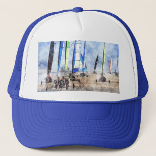 Cefn Sidan Blokart Racing Competition Trucker Hat