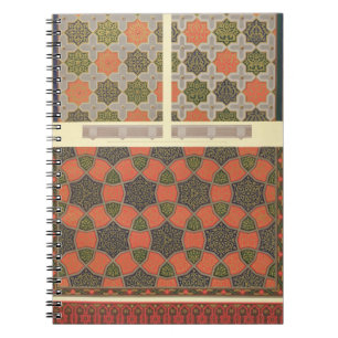 Ceiling decoration from the house of Beyt El-Tchel Notebook