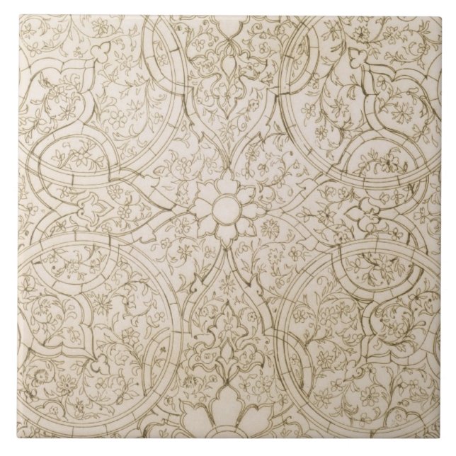 Ceiling design for the Pearl Room, in Isfahan, fro Tile (Front)