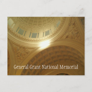 Ceiling Details, Mausoleum General Grant Memorial  Postcard