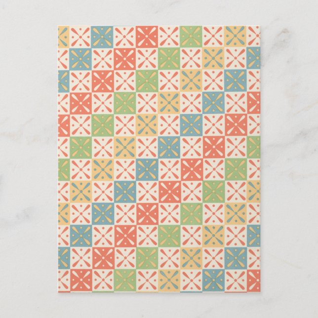 Ceiling Painting from Egyptian Tomb Postcard (Front)