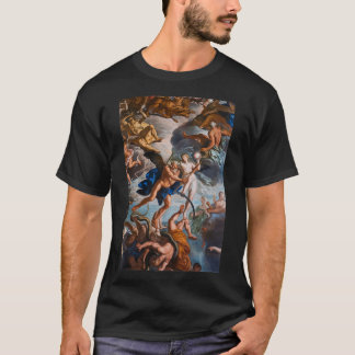 Ceiling Painting Greek Gods Goddess Chatsworth Hou T-Shirt