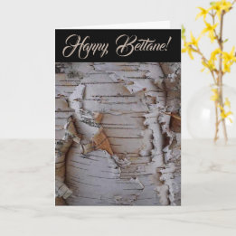 Ceinture de feu Carte de voeux pliée