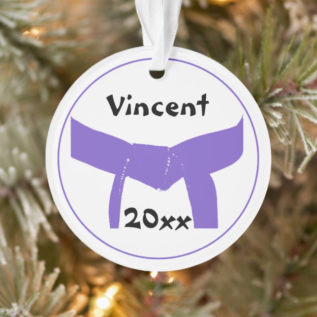 Ceinture violette des arts martiaux (Arbre)