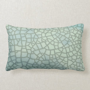 Celadon Crackle Glaze Lumbar Pillow