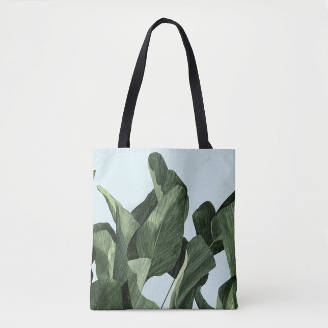 Celadon Palms Tote Bag (Front)