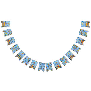 Celebrando a lo Colombiano Party Bunting Flags