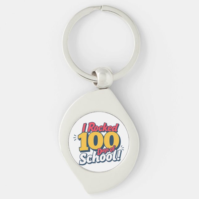 Celebrate 100 Days - Accessories- Keychains  (Front)