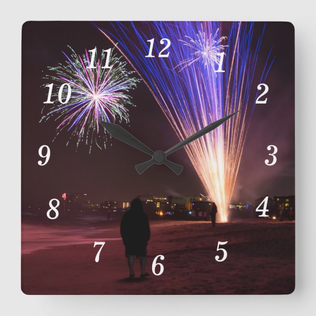 Celebrate 2017 Wall Clock (Front)