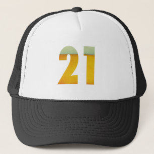 Celebrate 21st Birthday Trucker Hat