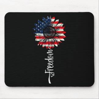 Celebrate 4th July Independence Day American Flag Mouse Pad