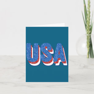 Celebrate 4th of july america independence usa card
