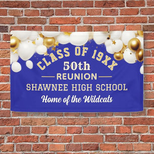Celebrate! 50th Class Reunion Party banner
