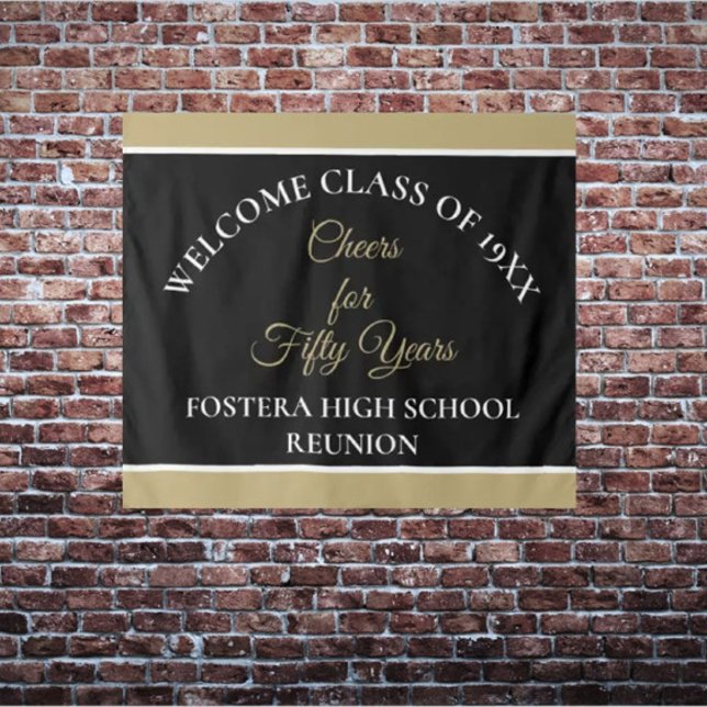 Celebrate! 50th Class Reunion party Tapestry (Creator Uploaded)