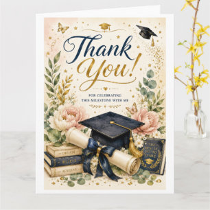 Celebrate a memorable graduation while expressing card