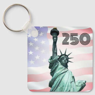 Celebrate America 250 #50 Keychain