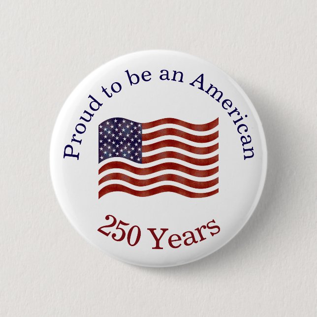 Celebrate America 250 #60 2 Inch Round Button (Front)