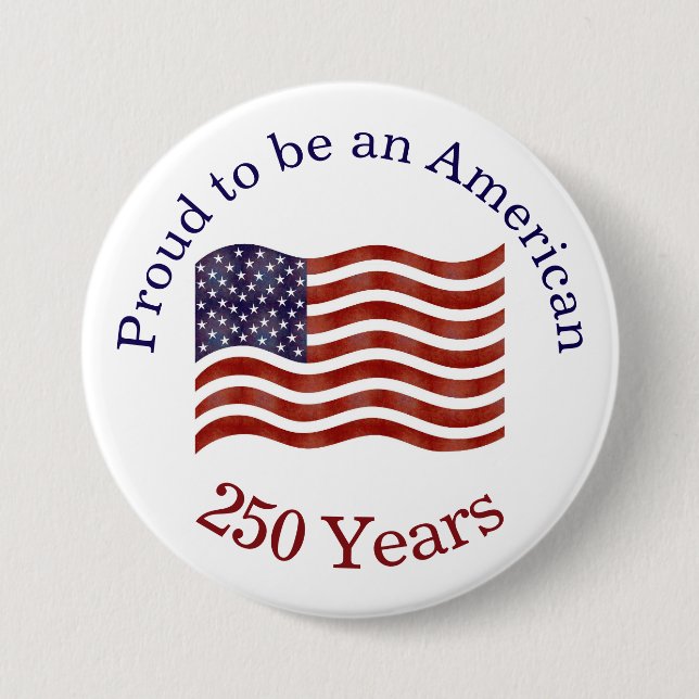 Celebrate America 250 #60v2 3 Inch Round Button (Front)