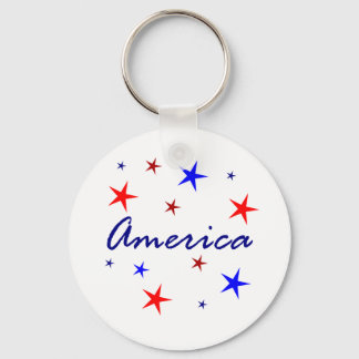 Celebrate America Keychain