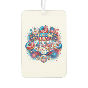 Celebrate America’s 250th birthday with doughnut Air Freshener