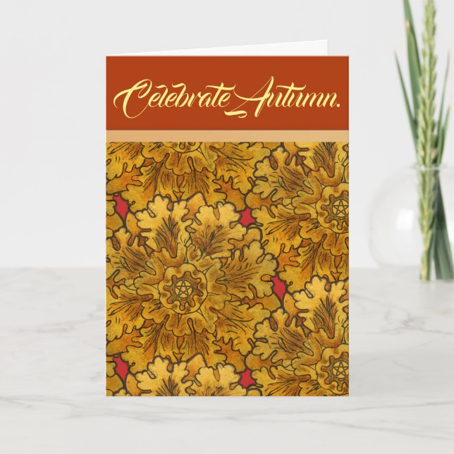Celebrate Autumn Card (Front)