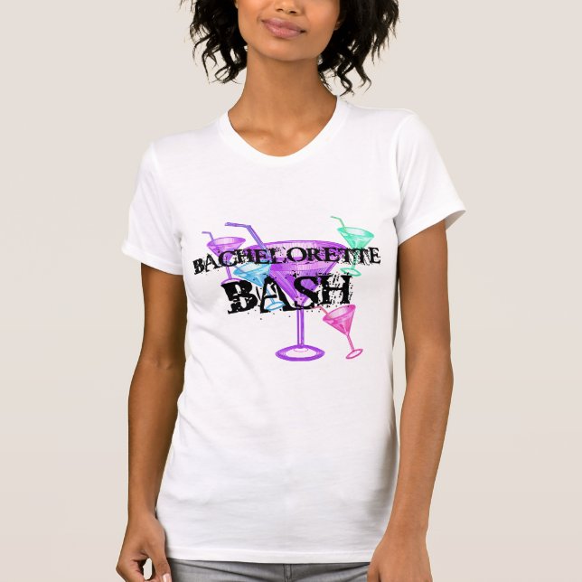 Celebrate Bachelorette Bash T-Shirt (Front)