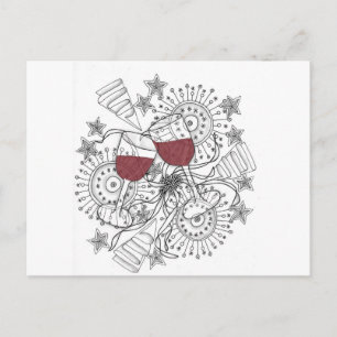Celebrate Birthdays, anniversaries, weddings Postcard