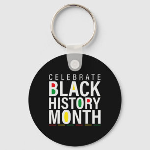 Celebrate Black History Month - African Civil Righ Keychain