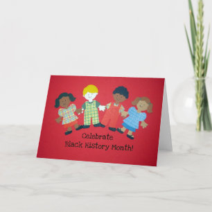 Celebrate Black History Month Card