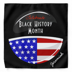 Celebrate Black History Month Durag Bandana